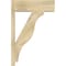 Ekena Millwork Funston Block Rough Sawn Outlooker, Douglas Fir, 8"W x 24"D x 36"H OUT08X24X36FST05RDF - alternate 4
